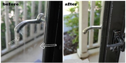 meo vat tay sach vet ban, vet o tren nen gach de ghi diem truoc me chong - 3