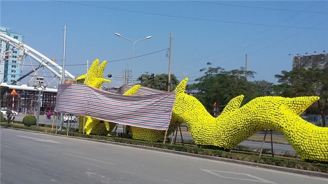 2 mo hinh giong con rong o hai phong lam het 100 trieu dong hinh anh 1