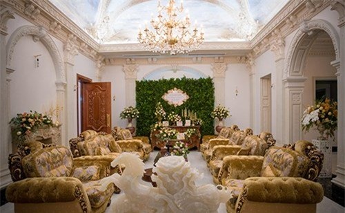 Đám cưới chi 1 tỷ tiền hoa của thiếu gia Nam Định