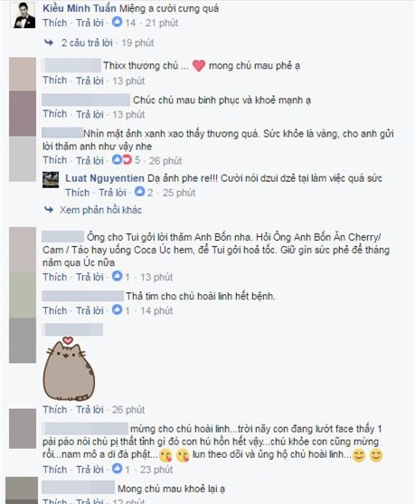 Thông tin này&nbsp;giúp các đồng nghiệp và cộng đồng người hâm mộ Hoài Linh có thể thở phào nhẹ nhõm khi sức khỏe nam danh hài đã khá hơn.&nbsp; - Tin sao Viet - Tin tuc sao Viet - Scandal sao Viet - Tin tuc cua Sao - Tin cua Sao