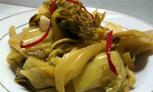 Món dưa chua.