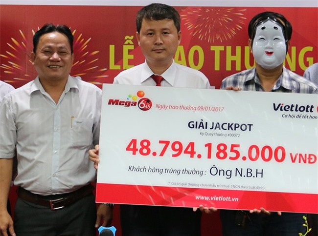 Mang mat na moi son nhan giai Jackpot gan 49 ty dong hinh anh 1