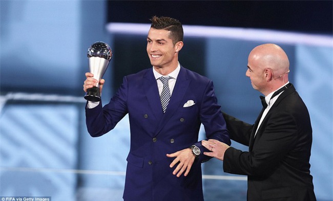 Ronaldo đoạt giải Cầu thủ hay nhất năm 2016 của FIFA - Ảnh 2.