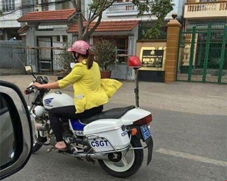 Người phụ nữ lái xe đặc chủng CSGT Hải Phòng nói gì? - 4