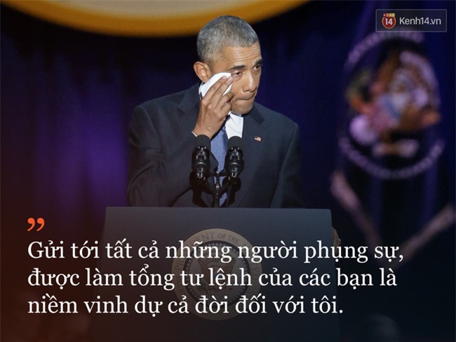 9 câu nói ấn tượng trong bài phát biểu cuối cùng khép lại hành trình 8 năm của Tổng thống Barack Obama với nước Mỹ - Ảnh 5.