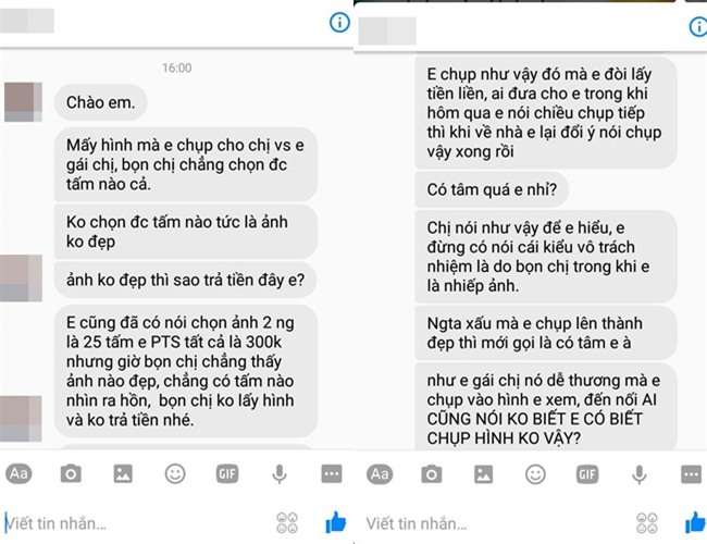 Thuê thợ chụp ảnh Tết trong 3 tiếng, 2 cô gái chỉ đồng ý trả 50.000 đồng vì cho rằng ảnh xấu - Ảnh 4.