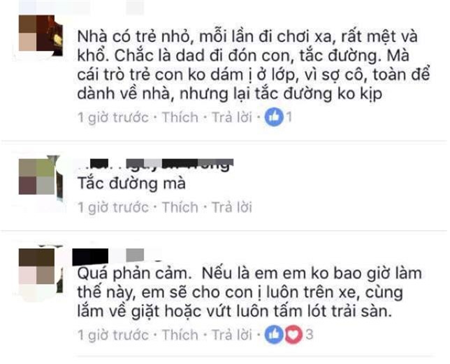 Ông bố mở cửa ô tô cho con đi vệ sinh khi dừng đèn đỏ ngay trên phố Hà Nội - Ảnh 3.