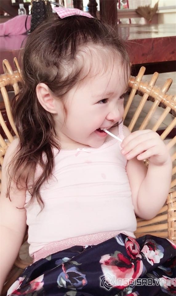 sao việt, cadie, mộc trà, con gái elly trần, cadie đáng yêu