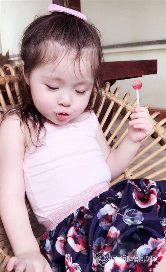 sao việt, cadie, mộc trà, con gái elly trần, cadie đáng yêu