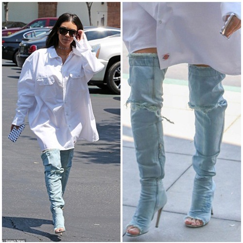 jeans roi vao tay kim kardashian tro thanh nhung mot kho coi nhat qua dat - 3