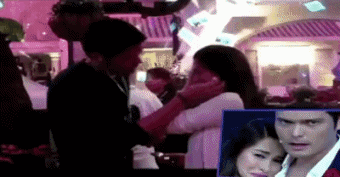 Clip duoc cau hon cua my nhan dep nhat Philippines gay chu y hinh anh 1