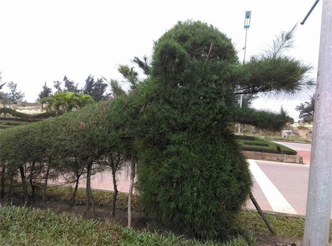 Những con rồng trang trí Tết có hình dáng kì lạ gây tranh cãi - Ảnh 3.