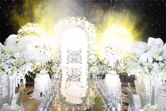 sao việt, hoa hậu thu ngân, hoa hậu bản sắc việt 2010, đám cưới thu ngân, đám cưới hoa hậu thu ngân