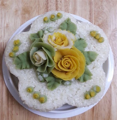 Xôi hoa đậu cũng là một sự lựa chọn tuyệt vời cho các bà nội trợ. Ảnh: I.T