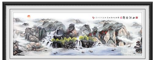 5 buc tranh phong thuy giup thu hut tien tai thich hop treo trong dip tet nay - 1