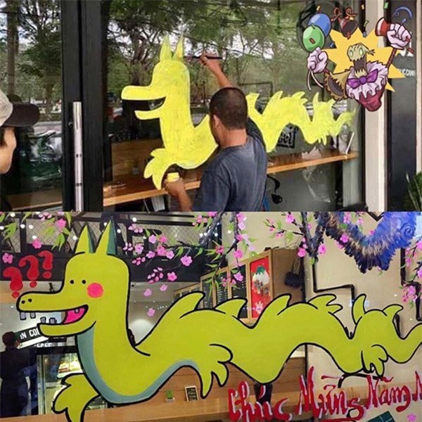 Rồng pikachu Hải Phòng thành 'linh vật' hot nhất Tết 2017