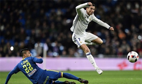 Ronaldo có trận đấu thất vọng