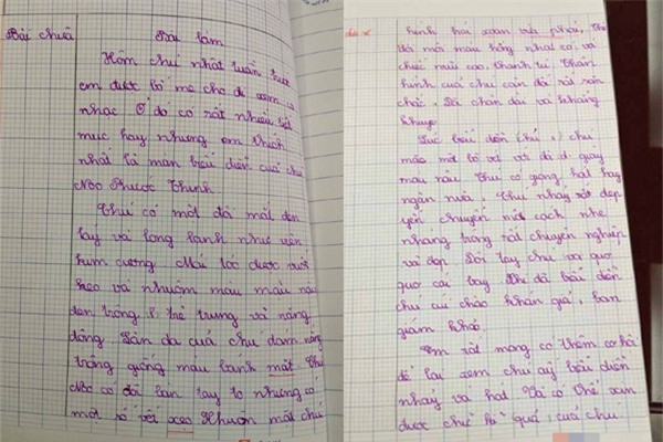 Noo Phước Thịnh xuất hiện với làn da rám nắng, vóc dáng vạm vỡ trong bài văn của fan nhí-1