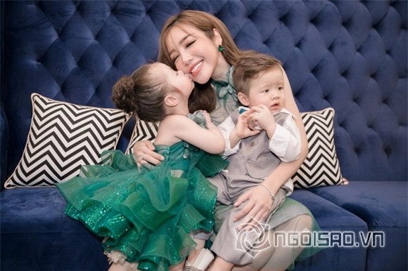 sao việt, elly trần, elly trần mặc bikini, elly trần khoe hình xăm, con gái elly trần