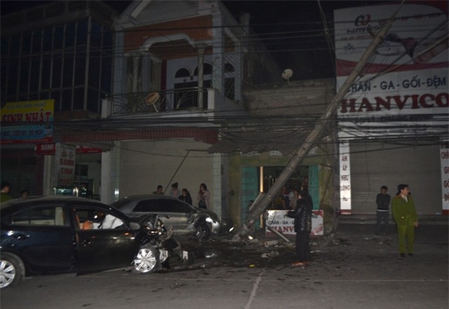 Vụ tai nạn khiến toàn bộ điện của khu vực bị mất