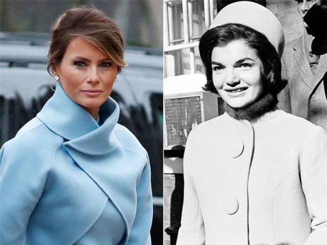 Trong lễ nhậm chức, bà Trump đã xào ngay phong cách thời trang của hai cựu Đệ nhất phu nhân! - Ảnh 4.