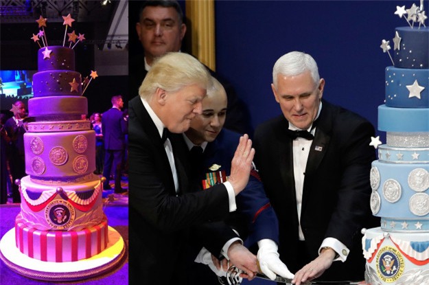 Sau sự cố đạo bài phát biểu của bà Melania lại đến vụ đạo bánh trong lễ nhậm chức của Tổng thống Donald Trump - Ảnh 3.