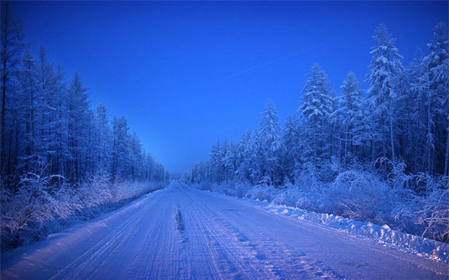 Road Of Bones (con đường xương) là con đường duy nhất đến Oymyakon