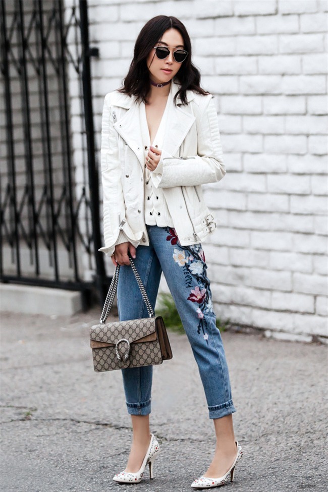 Street style những ngày cận Tết càng ngắm càng mê của các quý cô Châu Á - Ảnh 22.