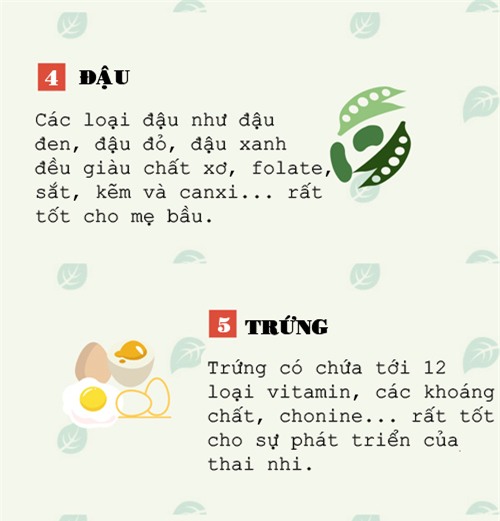 nhung sieu thuc pham da duoc chung minh la tot nhat cho thai nhi - 4
