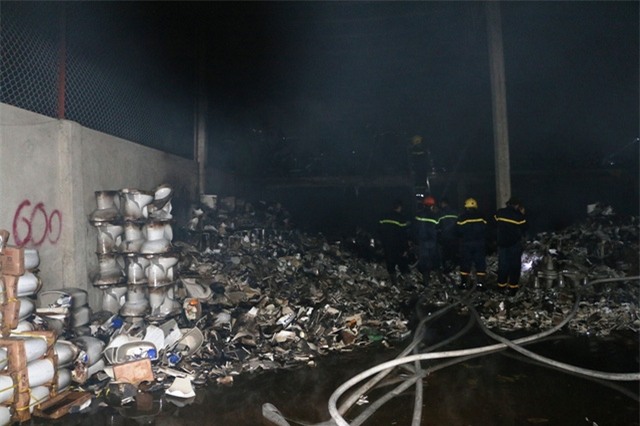 Hiện trường vụ hỏa hoạn