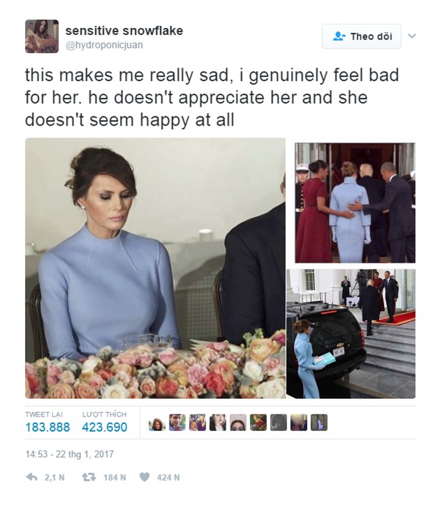 Nhiều người lo lắng khi nhìn thấy những hình ảnh này của Đệ nhất phu nhân Mỹ Melania Trump - Ảnh 2.