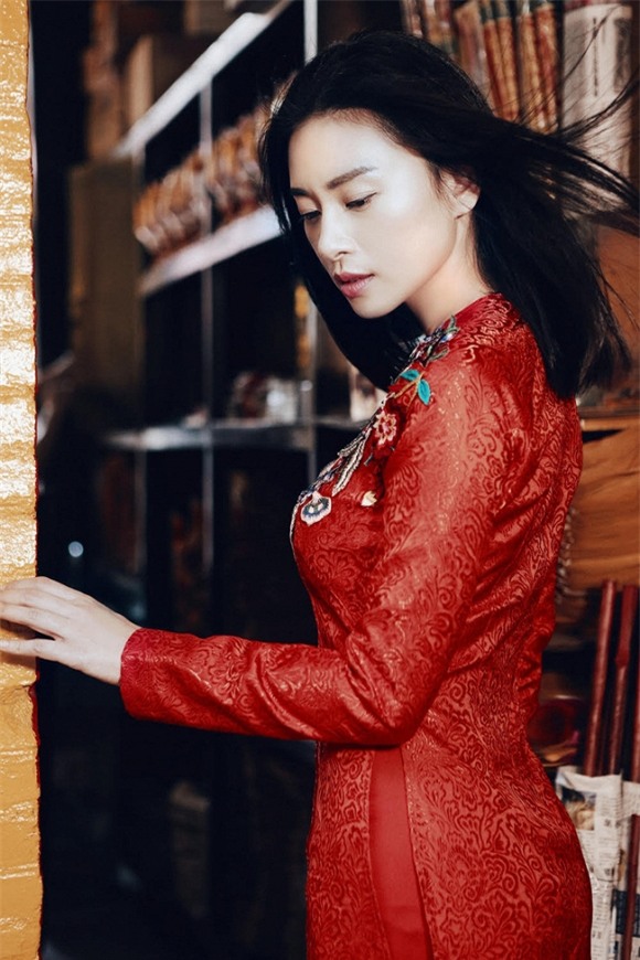sao việt, ngô thanh vân, diễn viên ngô thanh vân, đả nữ màn ảnh việt, ngô thanh vân diện áo dài