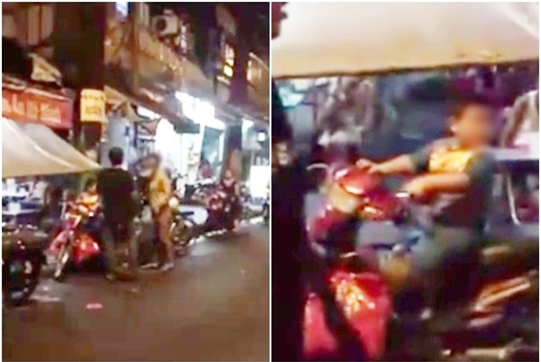 Chồng tát vợ trước mặt con nhỏ bị người đàn ông tức giận xông vào đánh giữa phố - Ảnh 2.