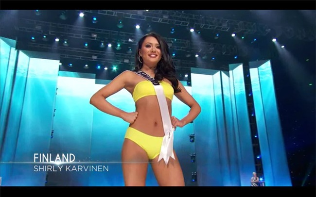 Bán kết Hoa Hậu Hoàn Vũ: Lệ Hằng nổi bật với màn trình diễn bikini - Ảnh 18.