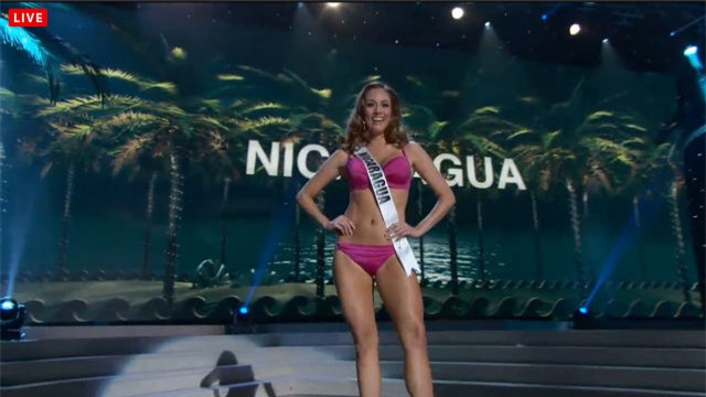 Bán kết Hoa Hậu Hoàn Vũ: Lệ Hằng nổi bật với màn trình diễn bikini - Ảnh 6.