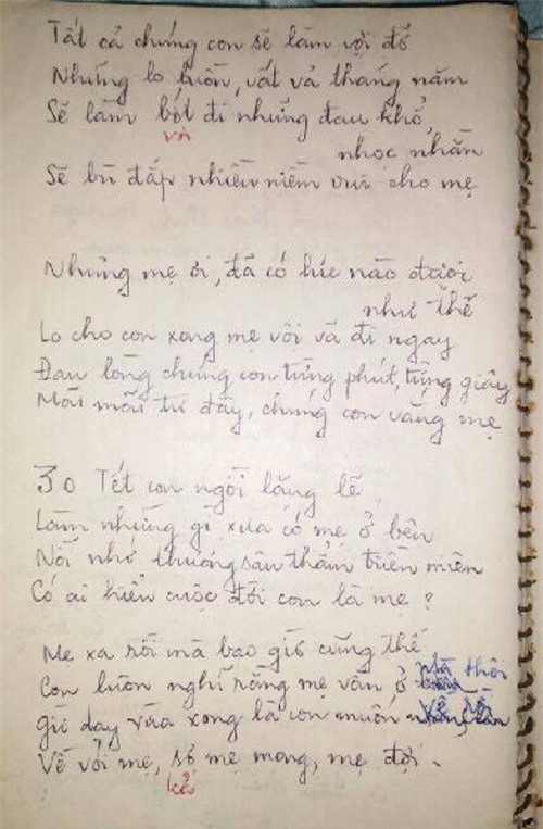 nho me - bai tho xuc dong danh de doc dem giao thua - 2