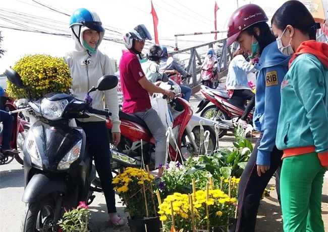 Ca huyen dung ban tho Bac Ho don Tet hinh anh 2