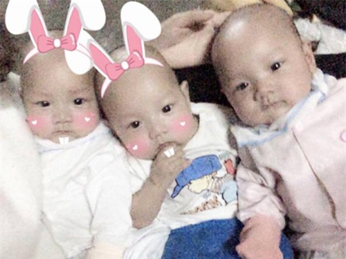 dau nam, gap lai ca sinh 3 be trai nam nguyen trong boc oi hy huu nhat vn - 5