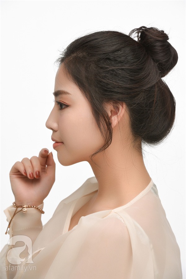 4 kiểu tóc đẹp duyên dành cho nàng tóc dài chán để tóc xoã - Ảnh 16.