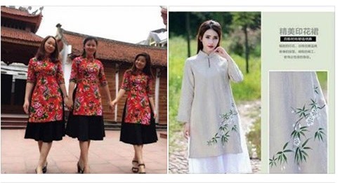 Mac ao dai voi vay xoe: Cach tan hay tham hoa? hinh anh 1