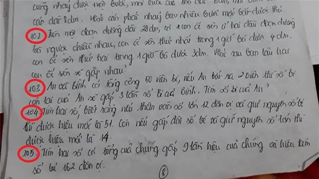 Học sinh mất 700 phút luyện tập cho 105 bài tập về nhà dịp Tết