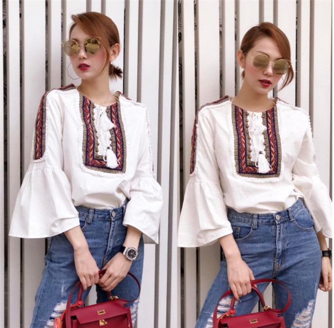 Đâu chỉ có áo dài cách tân, street style đón Xuân của sao Việt còn rực rỡ thế này cơ mà! - Ảnh 9.