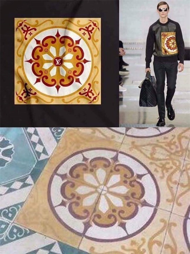 Thiết kế Louis Vuitton sử dụng họa tiết gạch hoa Việt Nam? - Ảnh 1.