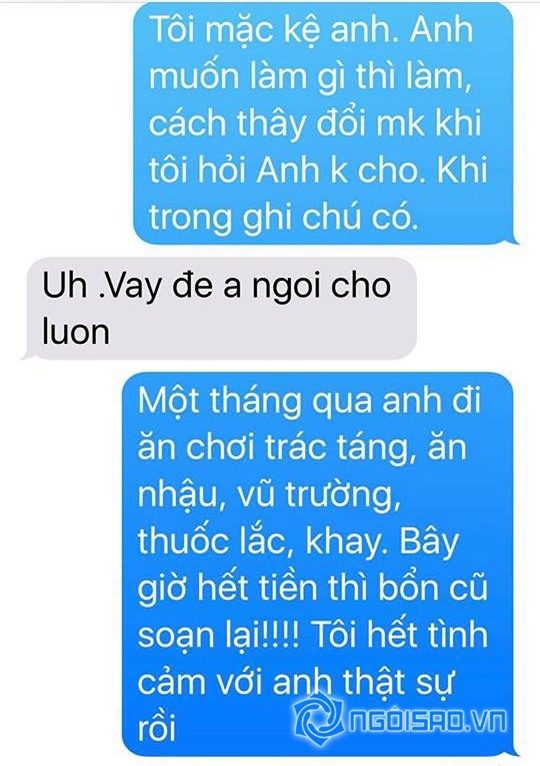 sao việt, phi thanh vân, phi thanh vân và bảo duy, phi thanh vân và chồng cũ, phi thanh vân ly hôn