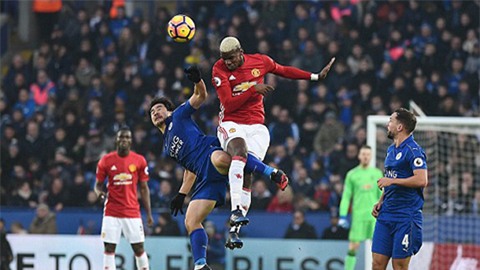 Pogba thi đấu xông xáo nhưng không mang nhiều hiệu quả