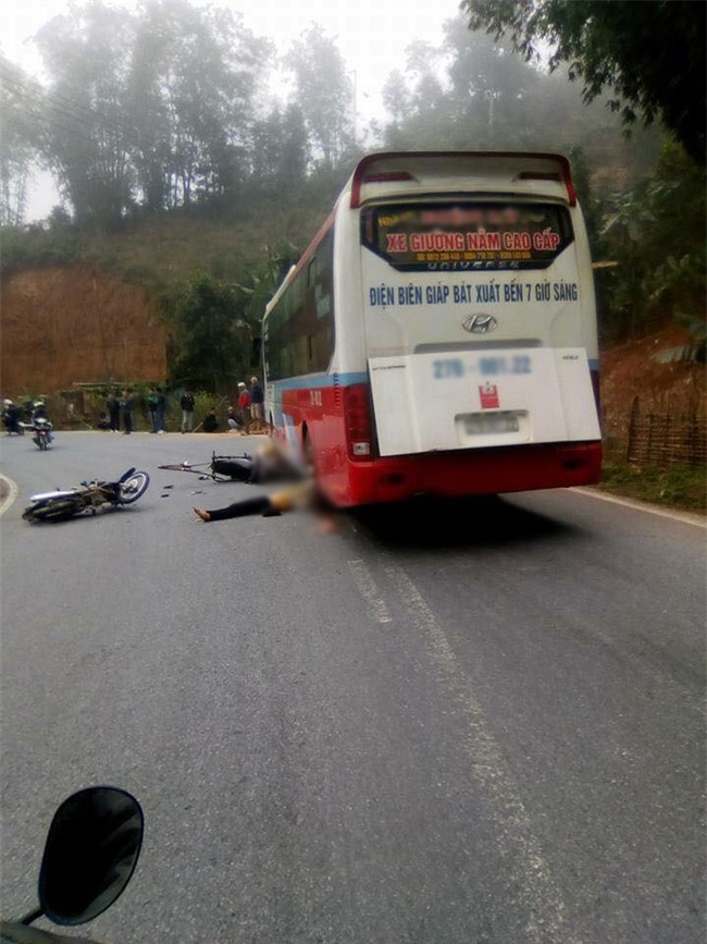 Điện Biên: Một người phụ nữ chết thảm dưới bánh xe khách giường nằm - Ảnh 2.