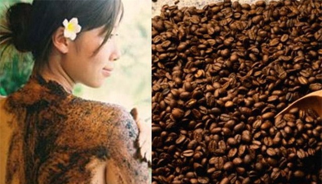 Bã cà phê chăm sóc sắc đẹp