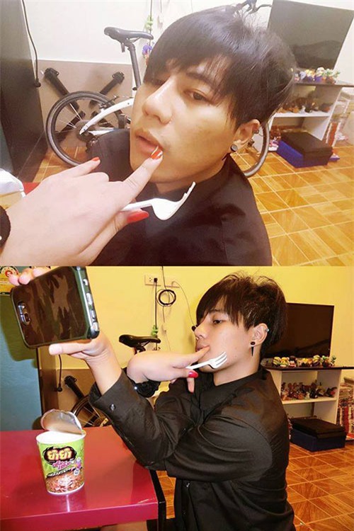 cuoi bo voi bo bi kip thoat e khan cap dip valentine cua anh chang "song ao dien dao" - 1