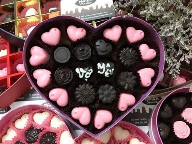 Qua handmade ‘ba dao’ dat hang mua Valentine