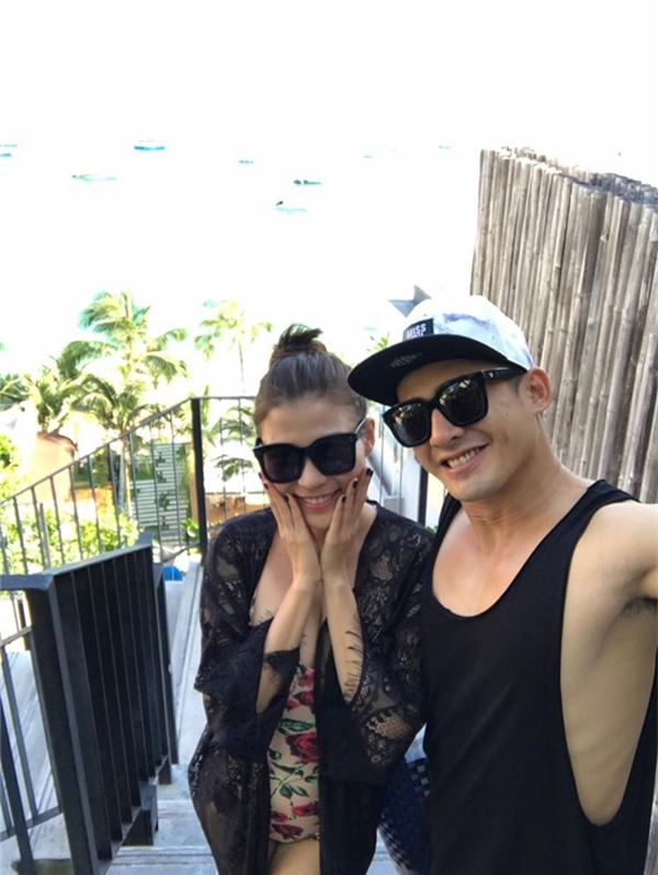 Chia sẻ trên trang cá nhân một số hình ảnh mới nhất trong chuyến xuất ngoại đầu năm tại Thái Lan, Thúy Diễm và Lương Thế Thành khiến nhiều khán giả thích thú trước sự lãng mạn, tình tứ của cặp đôi. - Tin sao Viet - Tin tuc sao Viet - Scandal sao Viet - Tin tuc cua Sao - Tin cua Sao